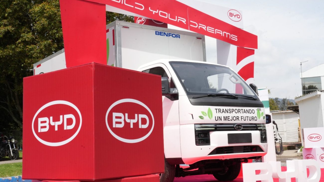 BYD presenta el camión eléctrico T35 para fortalecer la logística urbana en Colombia