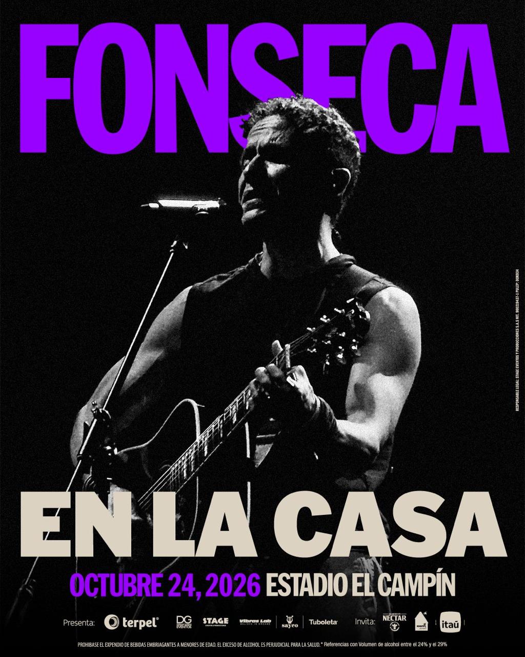 Fonseca en Bogotá: boletas, fechas, precios y lugar del concierto en El Campín