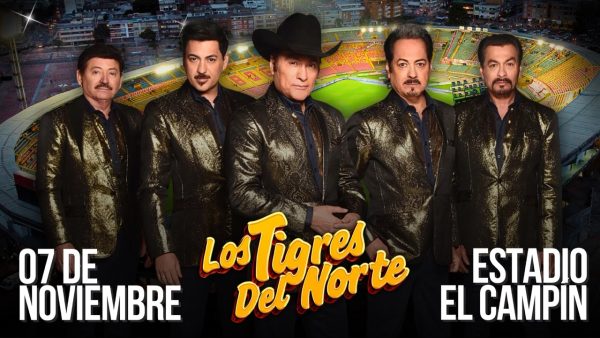Los Tigres del Norte llegan a El Campín con show histórico
