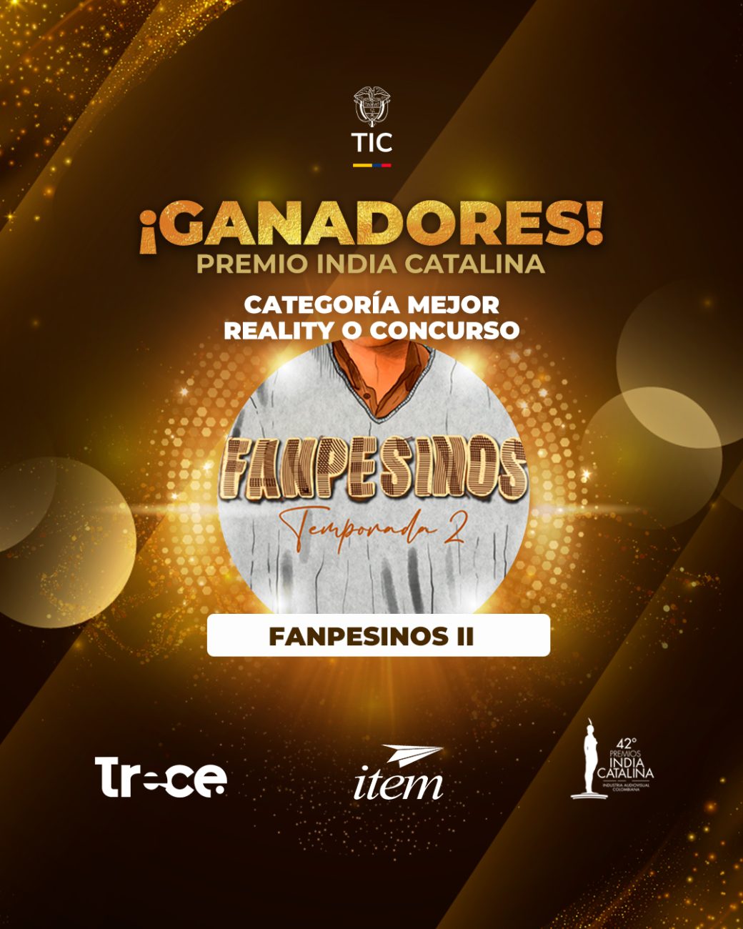 Fanpesinos II gana Mejor Reality en India Catalina 2026