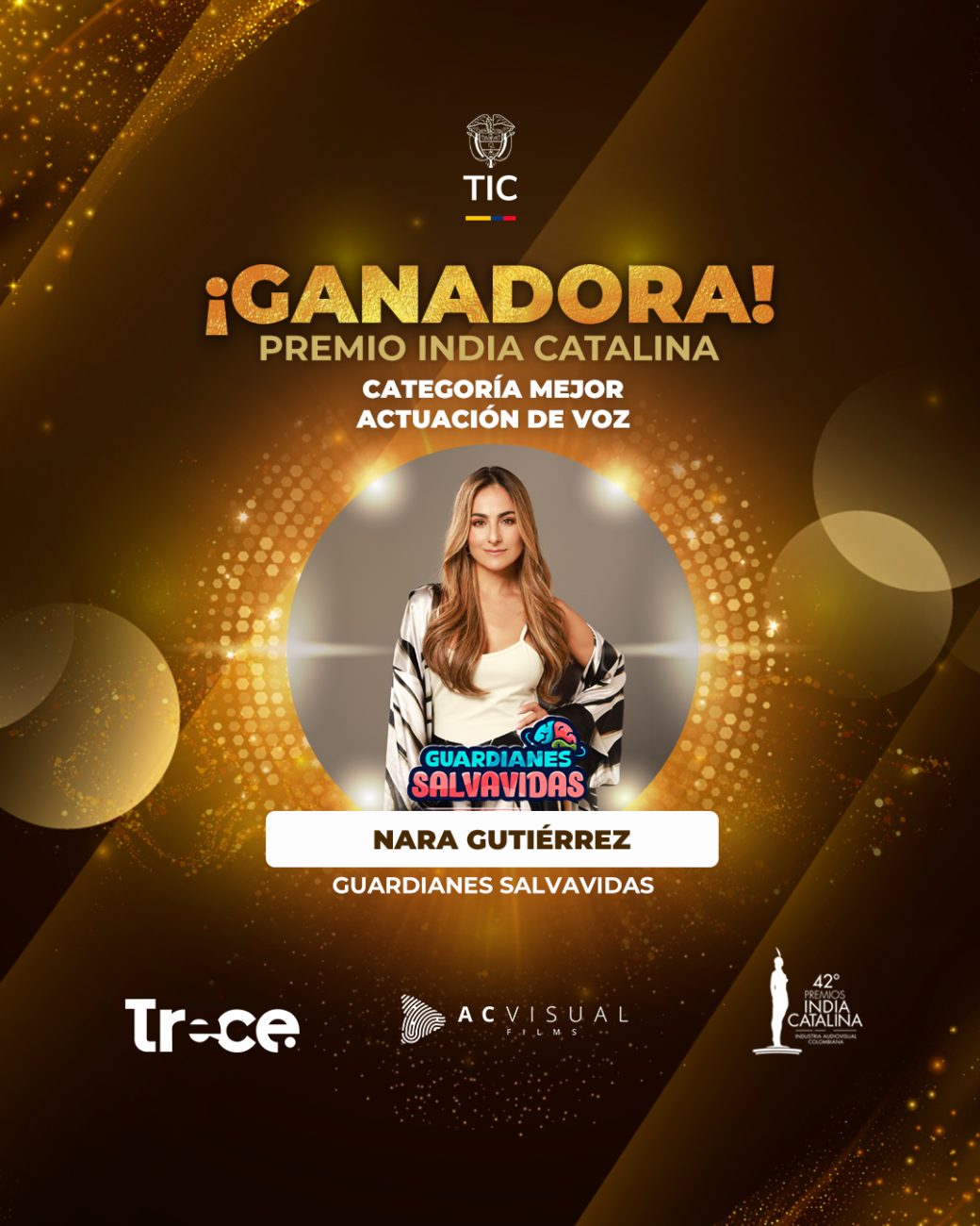 Nara Gutiérrez gana India Catalina 2026 por Guardianes Salvavidas