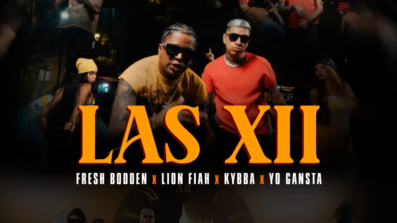 Fresh Bodden Las XII, relanzamiento urbano junto a Lion Fyah y Kybba con sonido dancehall y caribeño.