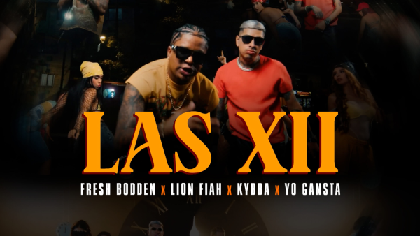 Fresh Bodden Las XII, relanzamiento urbano junto a Lion Fyah y Kybba con sonido dancehall y caribeño.