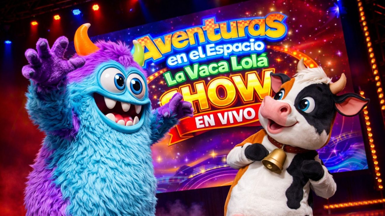 La Vaca Lolá llega a Bogotá con show para celebrar el Día del Niño