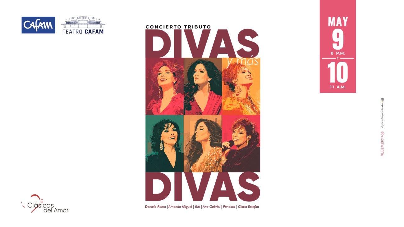 Show Día de la Madre en Bogotá: “Divas y Más Divas” en Cafam