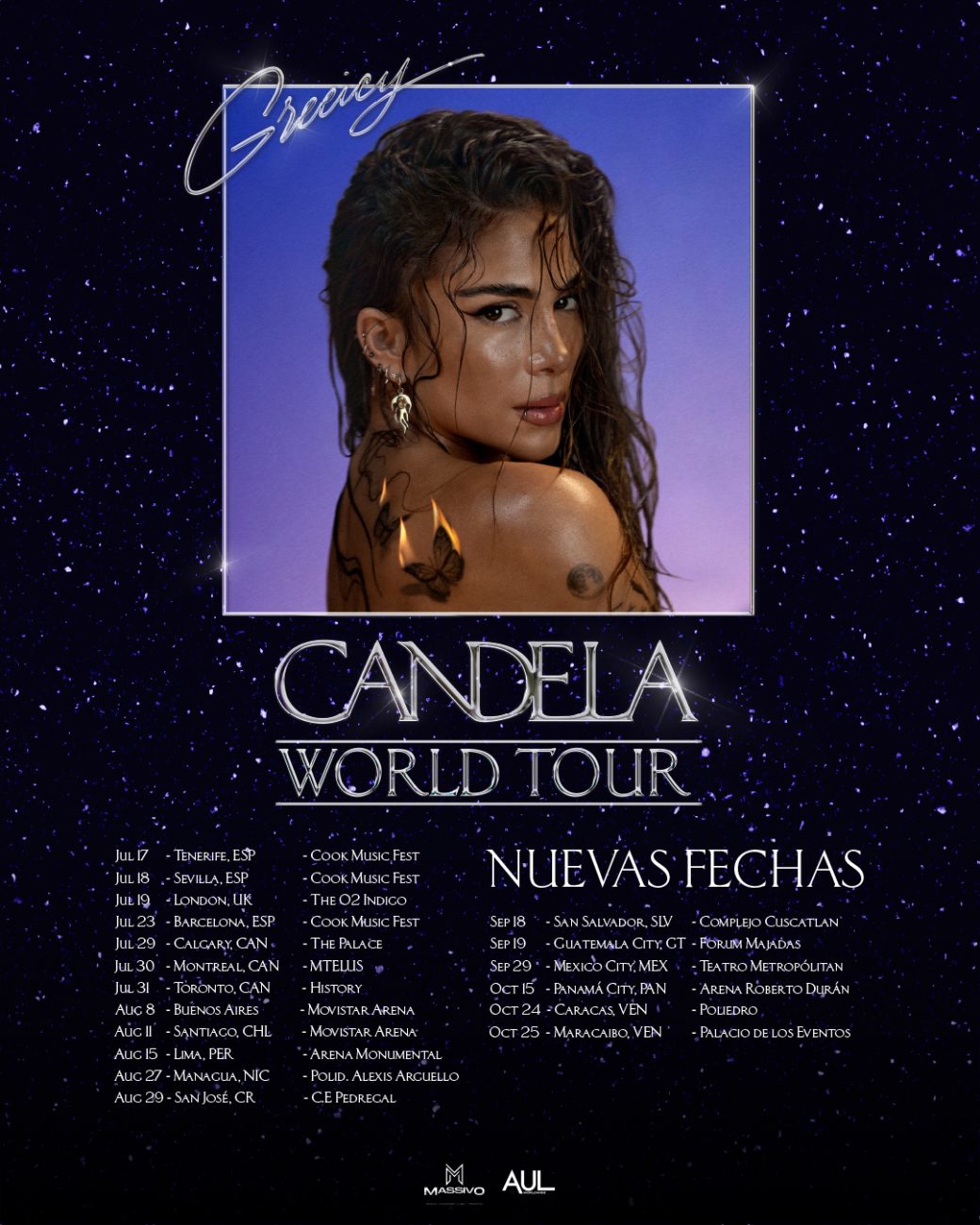 Greeicy presenta “Candela”, su álbum más íntimo y experimental