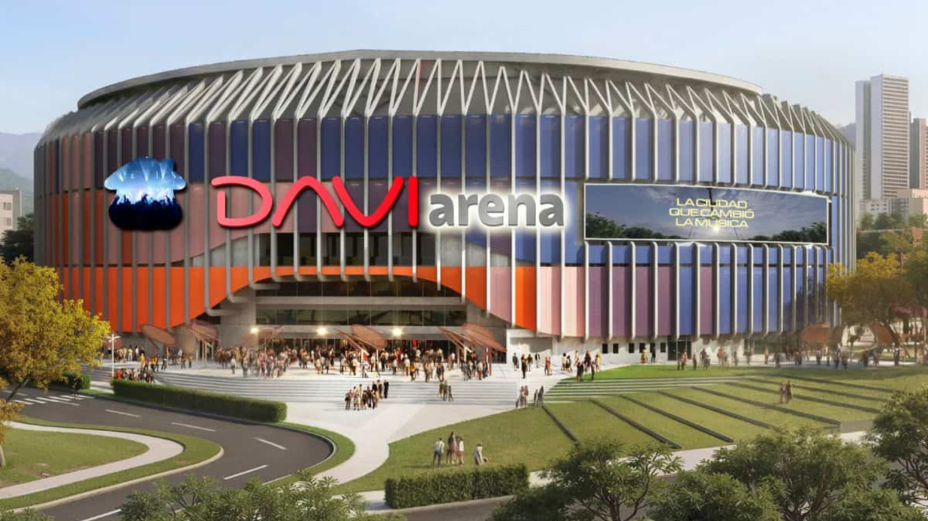 Juanes Daviarena, concierto inaugural del nuevo escenario de Sabaneta en noviembre de 2026.