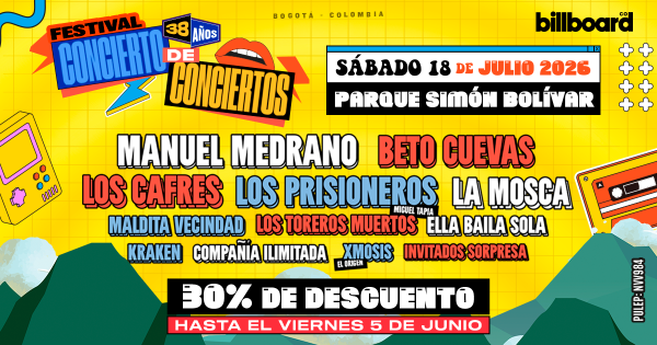 Festival Concierto de Conciertos 2026 llega al Simón Bolívar