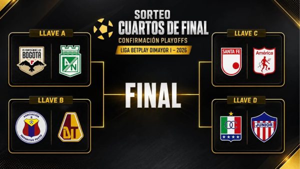 Playoffs Liga BetPlay 2026: así quedaron los cruces de cuartos