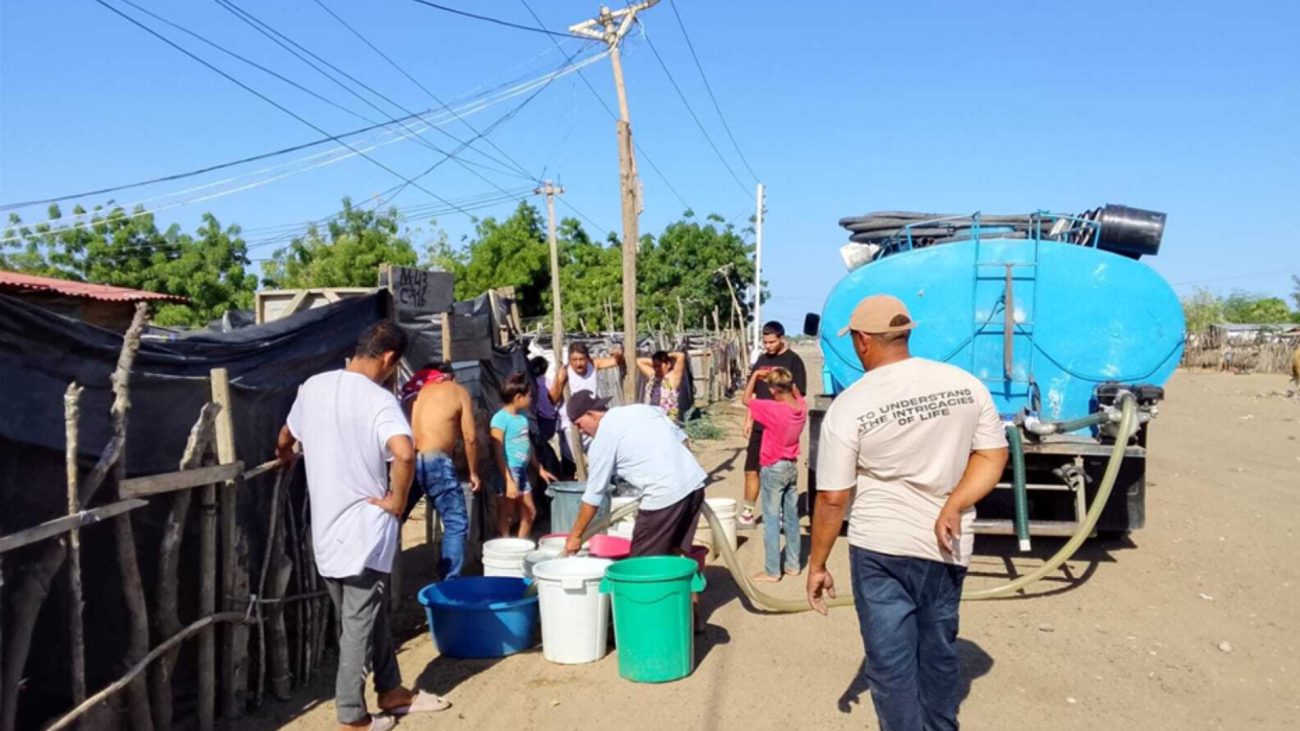 Agua en La Guajira: entregan 50.000 litros y educación comunitaria