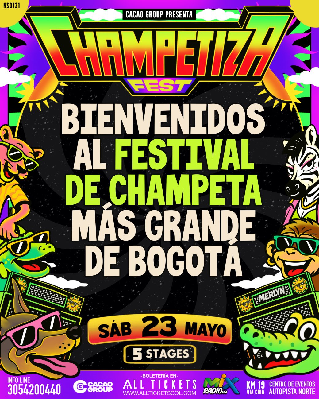 Champetiza Fest 2026 llegará a Bogotá con grandes artistas
