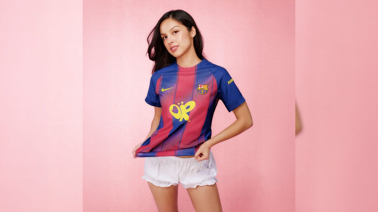 Olivia Rodrigo se toma El Clásico: música y fútbol se unen en la camiseta del FC Barcelona