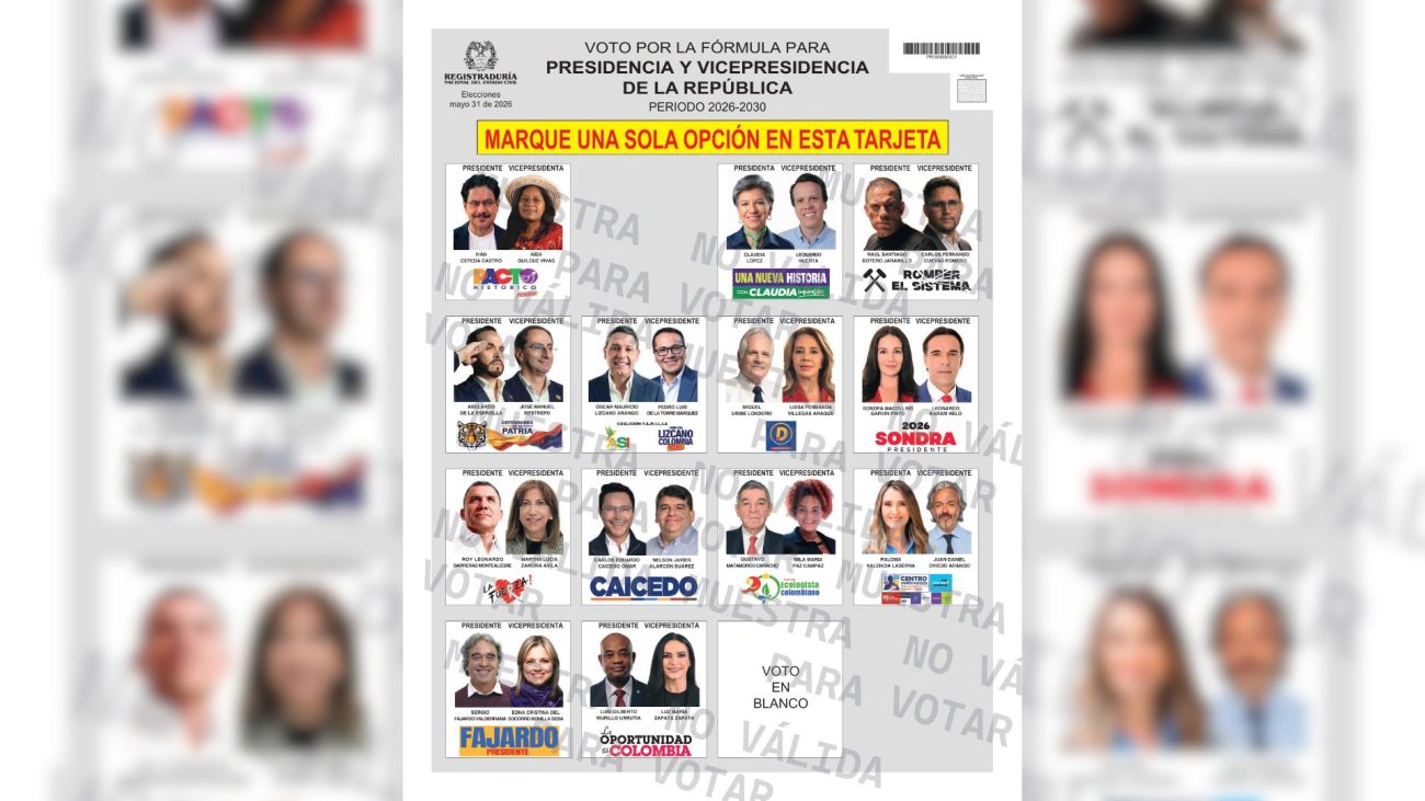 Tarjetón elecciones 2026: ¿qué pasa con votos por candidatos retirados?