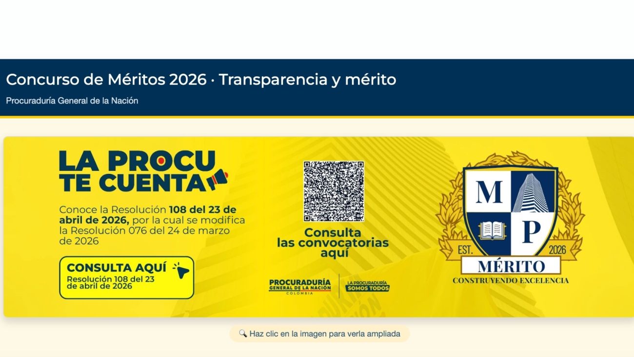 Procuraduría 2026: Guía completa de las 2.826 vacantes de empleo