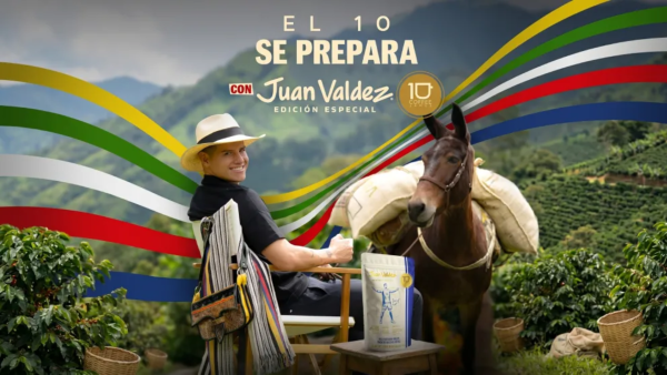 Juan Valdez y James Rodríguez lanzan edición especial de café inspirada en el fútbol