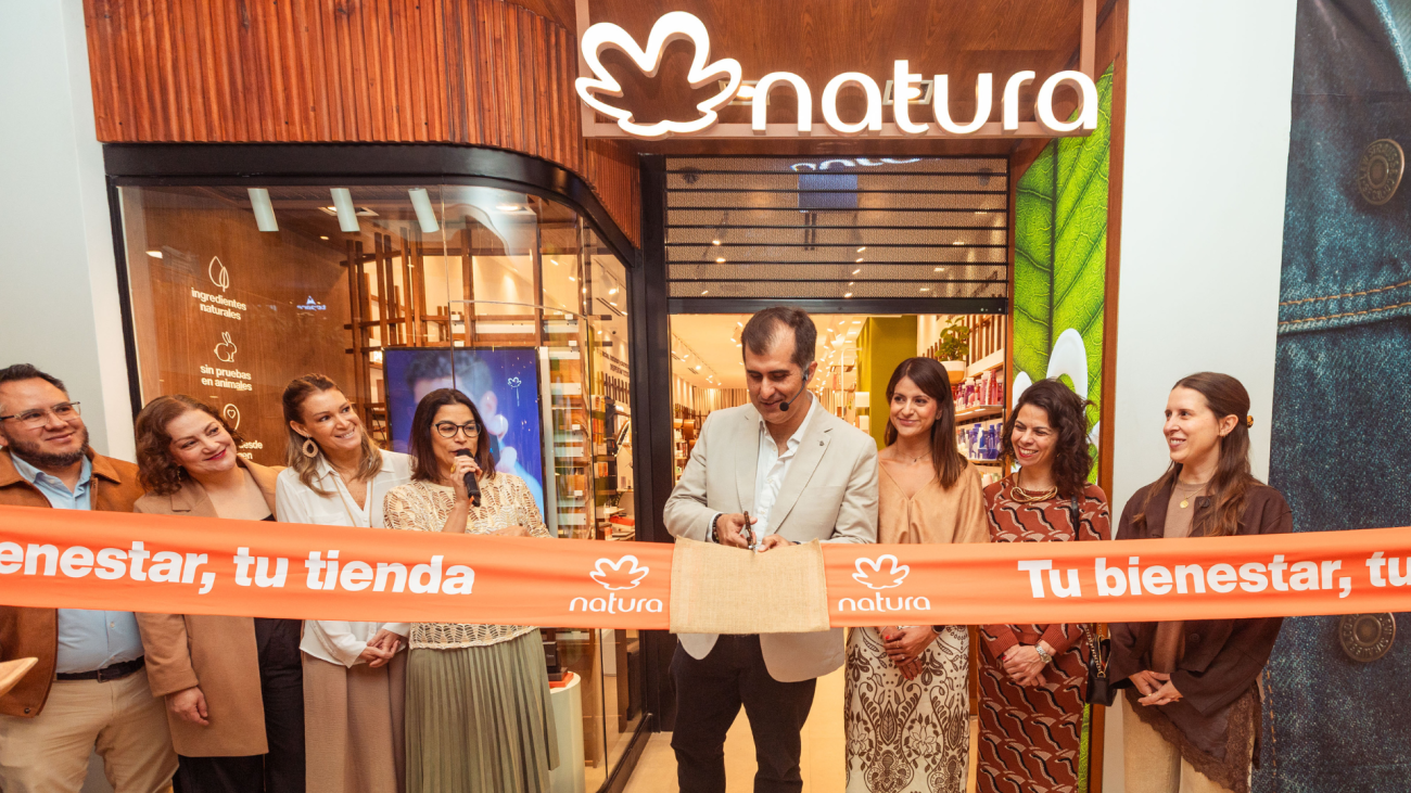 Natura tienda Andino: la marca fortalece su apuesta omnicanal en Colombia
