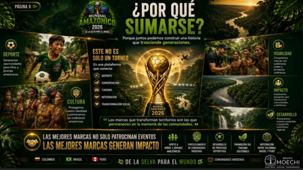Mundial Amazónico 2026: deporte, cultura e integración en Leticia