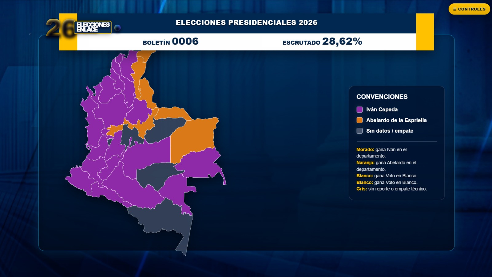 Elecciones en Colombia 2026 en vivo: Resultados y minuto a minuto de la segunda vuelta presidencial