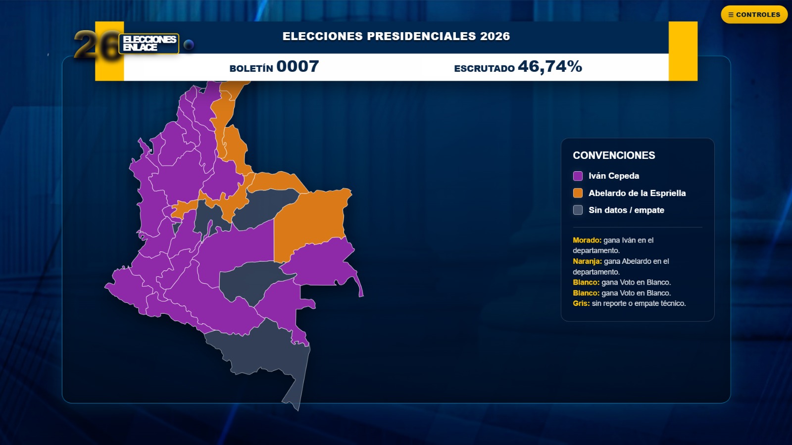 Elecciones en Colombia 2026 en vivo: Resultados y minuto a minuto de la segunda vuelta presidencial