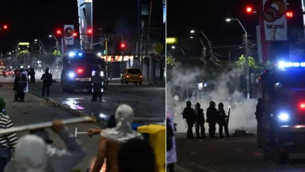 Tensión en las calles: Disturbios y bloqueos en Bogotá y Cali tras los resultados de la segunda vuelta presidencial