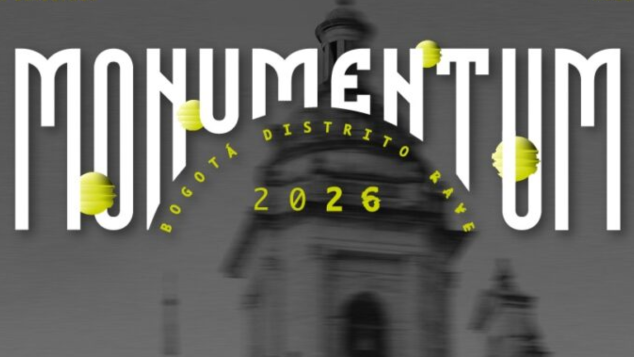 Monumentum 2026 Bogotá: la gran fiesta electrónica gratuita llega a la capital