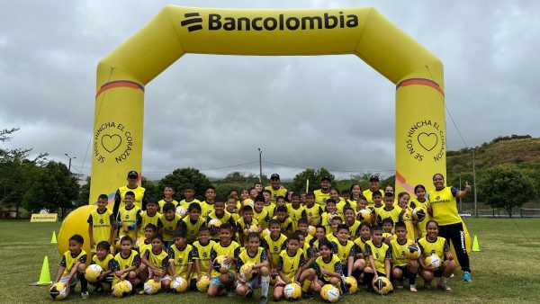Campamentos de Fútbol Bancolombia cumplen cinco años transformando vidas