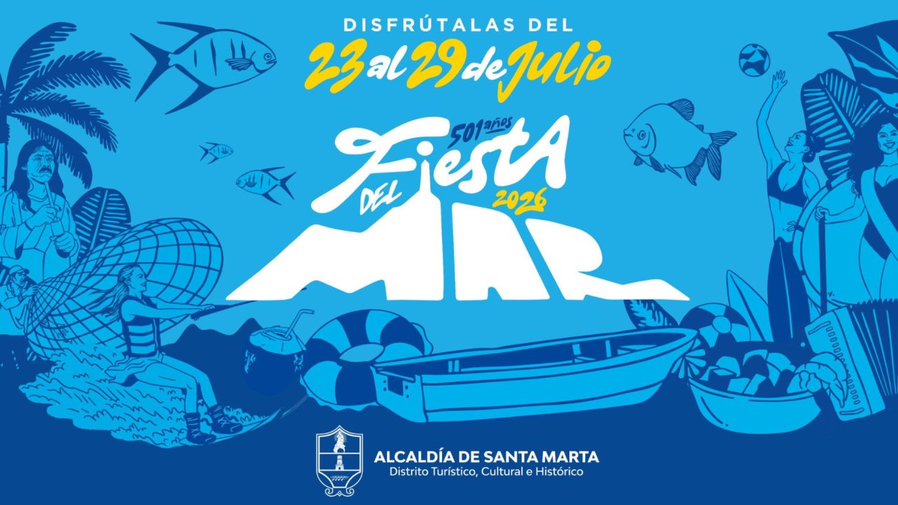 Santa Marta celebra 501 años con la Fiesta del Mar 2026 y un concierto de BEÉLE
