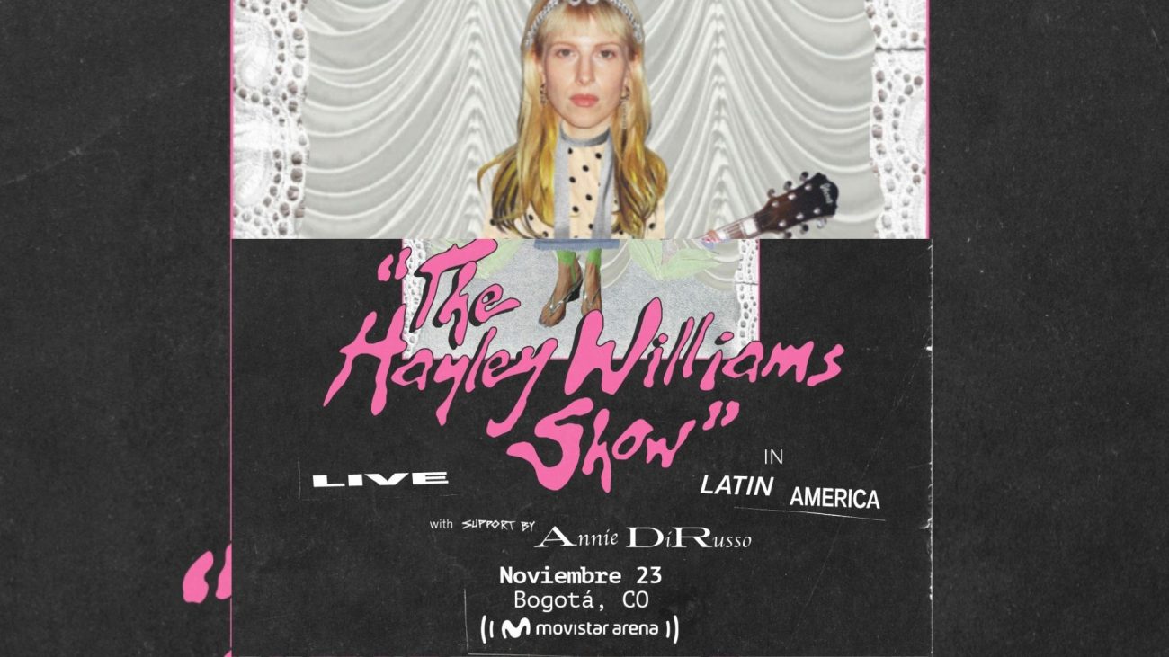 Hayley Williams traerá su aclamada gira al Movistar Arena de Bogotá