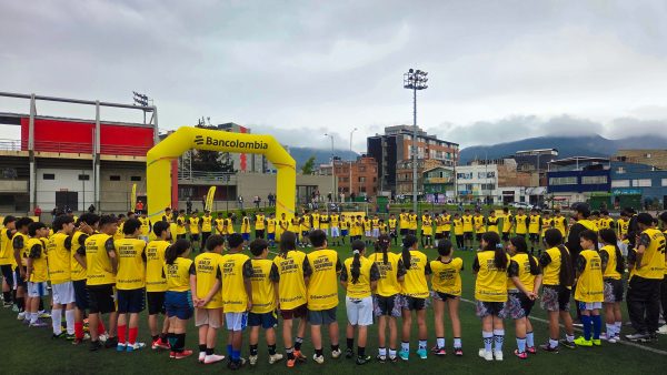 Campamentos de Fútbol Bancolombia cumplen cinco años transformando vidas
