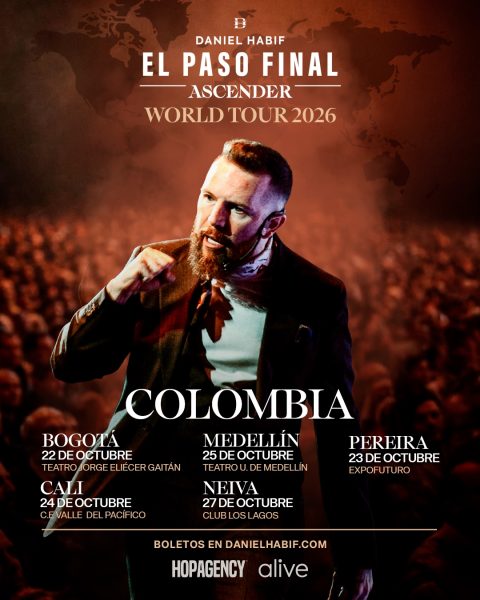 Daniel Habif regresa a Colombia con Ascender World Tour 2026